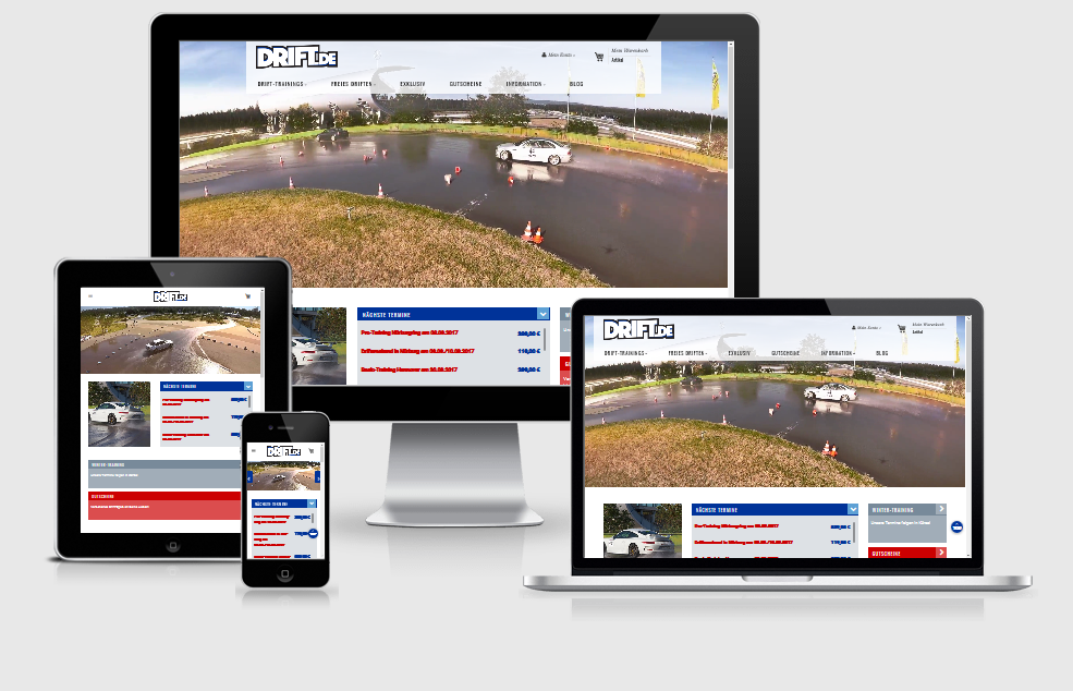 Magento E-Shop Webseite drift.de
